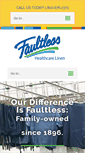 Mobile Screenshot of faultlesslinen.com